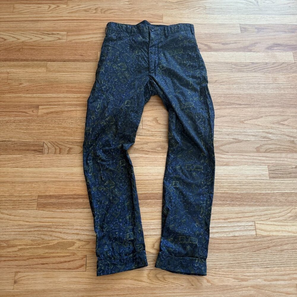 Engineered Garments SS14 Batik Print Cinch Pants 30